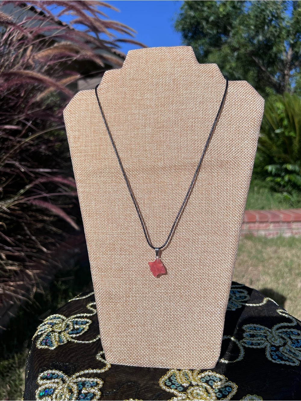 ⭐️ Elegant Pink Star Pendant Necklace for Women ⭐️⭐️